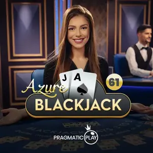 Azure Blackjack live casino game at new UK casino sites