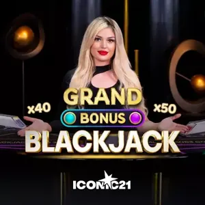 Grand Bonus Blackjack live casino game at new UK casino sites