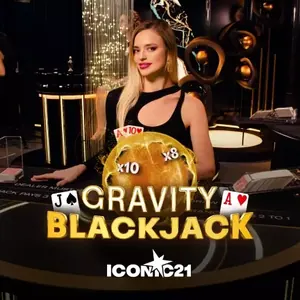 Gravity Blackjack live casino game at new UK casino sites