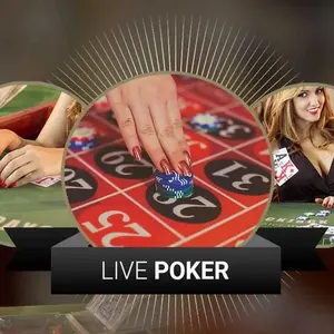 Live Caribbean Poker live casino game at new UK casino sites
